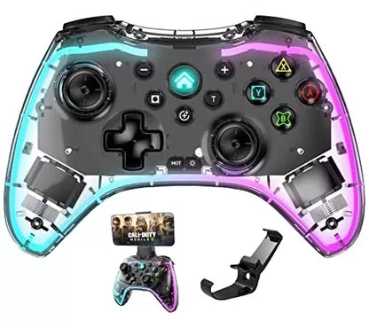 Control Gamer RGB Inalámbrico